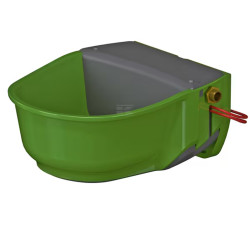 vyhrivana napajecka s ohrevnym kabelem miska pro kone ovce a skot kerbl 222064 sh30 230v 73w 5l 2