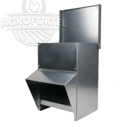 Kovové násypné krmítko AGROFORTEL - 8 kg