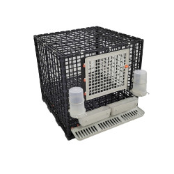Klec pro slepice - modulární -  Leganest Care - 62 cm X 62 cm X 62 cm