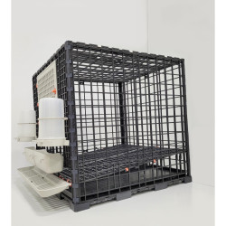 Klec pro slepice - modulární -  Leganest Care - 62 cm X 62 cm X 62 cm