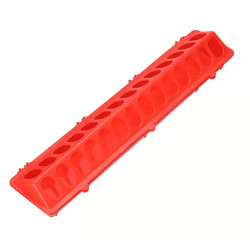 Žlabové krmítko - plastové pro drůbež - 100 cm