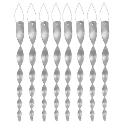 Plašič ptáků Spirála, reflexní, 29cm, 8ks