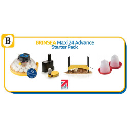 BRINSEA - MAXI 24 Advance + Startovací sada pro líhnutí kuřat – Starter Pack 3