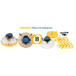 BRINSEA - MAXI 24 Advance + Startovací sada pro líhnutí kuřat – Starter Pack 3