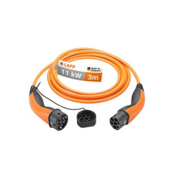 Kabel nabíjecí LAPP 75743 typ 2 11kW 20A 3 fáze 3m pro elektromobil