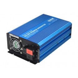 Měnič napětí Carspa P600U-12, 12V/230V+USB, 600W, čistá sinusovka