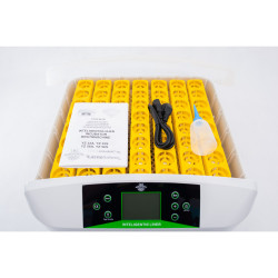 Automatická digitální líheň YZ56S s LED držáky. Pro 56 vajec.