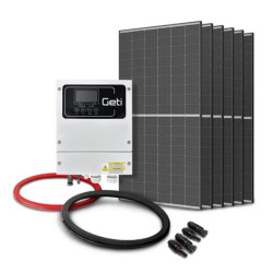 Sada pro solární ohřev vody GETI GWH02D 2640Wp 6x PV TRINA