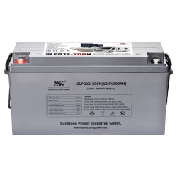 LiFePO4 Baterie 12V/200Ah, SLPO12-200N HC200A Sunstone Power