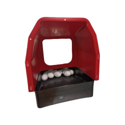 snaskove hnizdo pro slepice se sbernym kosikem na vejce atv 301635 manual nest 36x42x41 cervene 3
