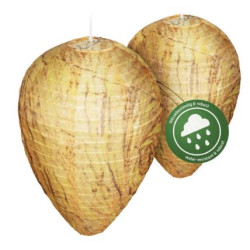 Gardigo Wespen-Frei - umělé vosí hnízdo - odpuzuje vosy 200 x 300 x 200 mm 2 ks 3315125