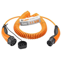 Kabel nabíjecí LAPP 61799 typ 2 11kW 20A 3 fáze 5m pro elektromobil