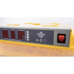NOVÝ MODEL - Automatická digitální líheň WQ-98 - s regulací vlhkosti. Pro 98 vajec. DÁREK ZDARMA