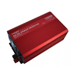 Měnič napětí Carspa P1000U-12, 12V/230V+USB, 1000W, čistá sinusovka