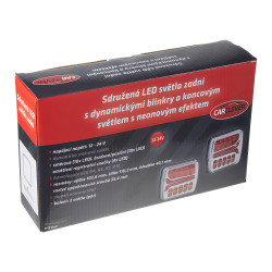 Dynamické blinkry LED CARCLEVER zadní 2 světla trl21led