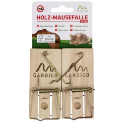 Gardigo Holz Schlagfalle past na myši 2 ks