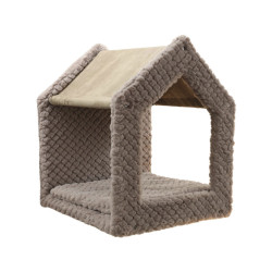 Kočičí strom na zeď KERBL 80920 MONTE BALDO, sada nástěnných pater, taupe, 6 ks 13