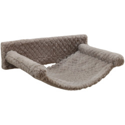 Kočičí strom na zeď KERBL 80920 MONTE BALDO, sada nástěnných pater, taupe, 6 ks 11