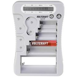 VOLTCRAFT VC-12613270 zkoušečka baterií a akumulátorů VC1T (1,5 V, 3 V, 6 V, 9 V)