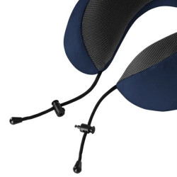 Polštář cestovní REBEL RBA-5003 Memory Blue