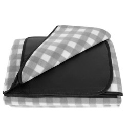 Deka pikniková TEESA TSA8903-1 Grey 200x200cm