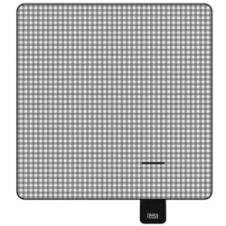 Deka pikniková TEESA TSA8903-1 Grey 200x200cm