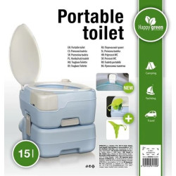 Chemická toaleta HAPPY GREEN 15l