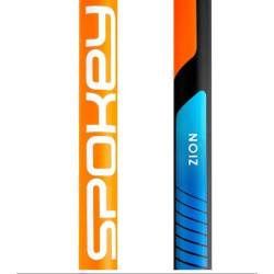Hole trekingové SPOKEY ZION 1 pár s příslušenstvím modro-oranžové