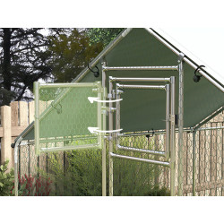 vybeh pro drubez s bidlem pawhut d51 436v05sr 3x6x1 95m 10