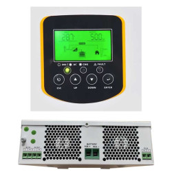Hybridní měnič napětí CM3500-24N, DC/AC 24V/3500W,regulátor MPPT