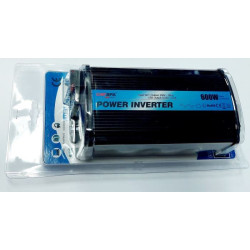 Měnič napětí 12V/230V 600W, CARSPA CAR600U, modifikovaná sinusovka