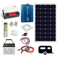 Solární sestava - Mobil I Typ baterie: MLG12-150, 1 × 385Wp