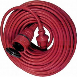 Prodlužovací přívod 30m-spojka,3x1,5mm2,16A, IP44, guma