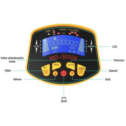 Detektor kovů MD-3010II