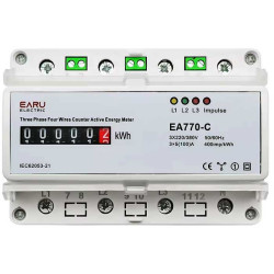 Elektroměr EA770-C 3 fázový analogový na DIN lištu