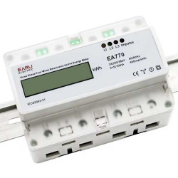 Elektroměr EA770 3 fázový digitální na DIN lištu