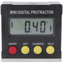 Digitální vodováha a úhloměr 4x90°
