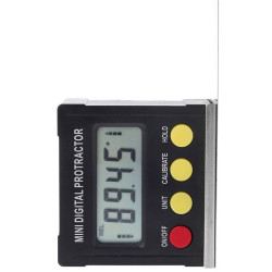 Digitální vodováha a úhloměr 4x90°