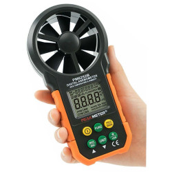 Anemometr, vlhkoměr, teploměr PeakMeter PM6252B, USB