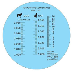 Optický refraktometr ATC pro veterinární účely /hustota moči/