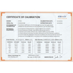 Teploměr a vlhkoměr Elitech GSP-6G se sondami - USB Datalogger