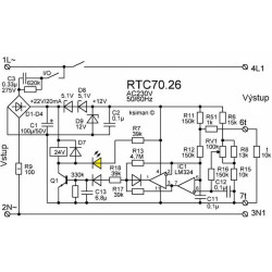 Nástěnný termostat pro podlahové topení RTC70.26