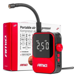 Autokompresor bezdrátová elektrická pumpa powerbanka 40W ACOMP-20 AMIO