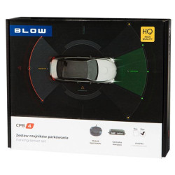 Parkovací alarm akustický, červený