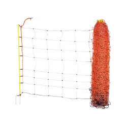 Síť pro elektrický ohradník pro ovce KERBL 27903 108 cm x 50 m / 2 hroty, oranžová
