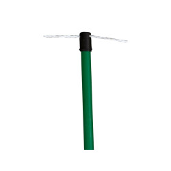 sit pro elektricky ohradnik pro ovce kozy kerbl 27328 titannet 108cm x 50m 2 hroty bilozelena 9