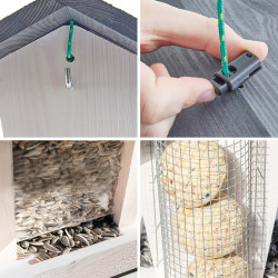 Dřevěné ptačí krmítko Bird Kitchen