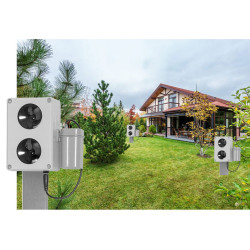 vodotesny ultrazvukovy plasic na kuny mysi a potkany dragon ultrasonic ch200 8