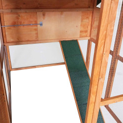 Dřevěný kurník BRUSEL MAXI, 1930x1770x1730 mm