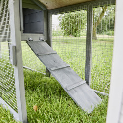 Dřevěná králíkárna REYKJAVÍK, 2100x540x855 mm